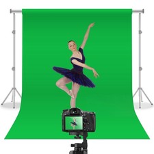 10x12 FT Green Screen Backdrop Photography Chromakey Polyester Fabric Video
