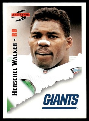 1995 Score Herschel Walker New York Giants #196