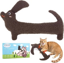 Refillable Catnip Toy for Cats - 13.77 Inch Large Cat Kicker Toy for Indoor Kitt
