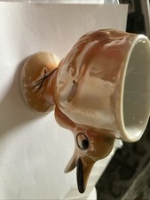 Lustreware Vintage Eggcup Hand Painted, Slight Imperfections Under Glaze