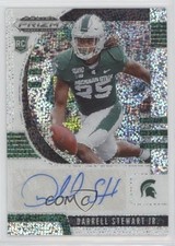 2020 Panini Prizm Draft Picks Rookies White Sparkle Darrell Stewart Jr Auto n0c