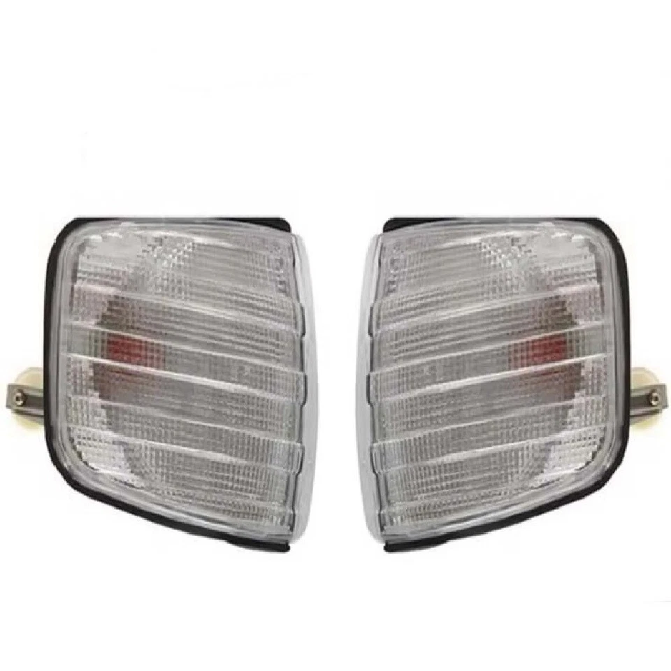 Front Turn Signal Corner Light Lamp Fit for Mercedes-Benz S Class W126 1980-1991 - Image 4 of 4