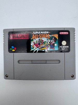 Super Mario Allstars SNES All-Stars Super Nintendo Modul PAL SNSP-4M-FRG