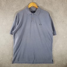 Izod Logo Polo T-Shirt Men  s Large Blue