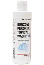 Benzoyl Peroxide 10 Acne Wash 8oz XL Size by BurelPharma   Fast Shipping