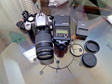 BACHMANN EOS REBEL XT 10.1 MEGAPIXELS 75-300 TELE LENS LARGE TESTED KIT