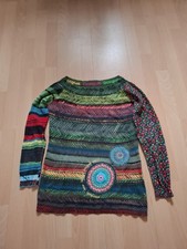 Desigual Damen Strickpullover XL Mehrfarbig