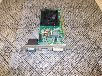 eVGA Nvidia GeForce 8400 GS 1GB PCI-E Video Card DVI/HDMI 01G-P3-1302-LR
