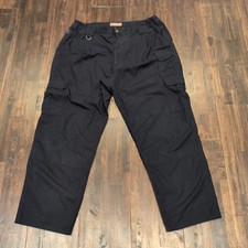 5.11 Tactical Men's 38x28 Black Cargo Pants Workwear Gorpcore