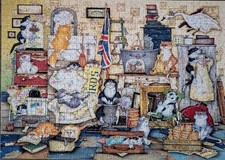 Crazy Cats... Go Salvage Hunting - Ravensburger - 1000 Teile Puzzle