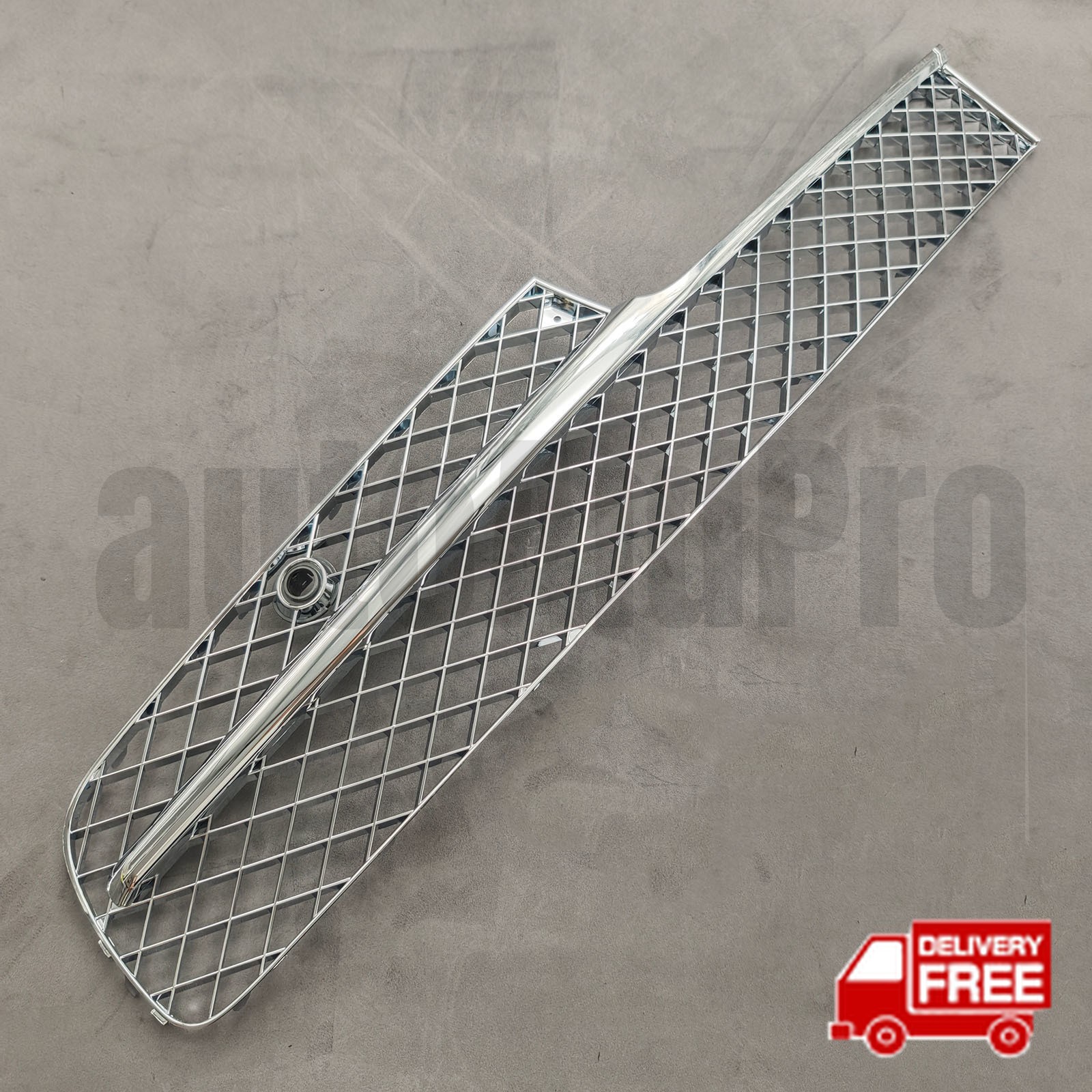 New Right Bumper Chrome Grill 4W0807648A for Bentley Continental Flying Spur