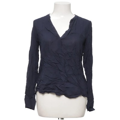 Mango Basics, Bluse, Größe: M, Blau, Einfarbig, Damen #TI5