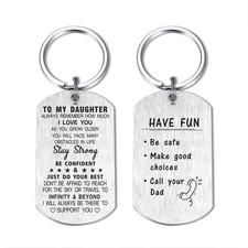 DEGASKEN Daughter Gifts from Dad, Pendant Size 2 1.2 , Call Dad