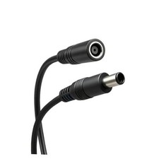 7.4mm x 5.0mm DC Power Extension Cable for Dell HP Laptop 1.6ft Black 2pcs