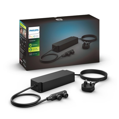 Philips Hue Outdoor Power Supply Black 4 Pin Connector 100W 3.5m Cable ...