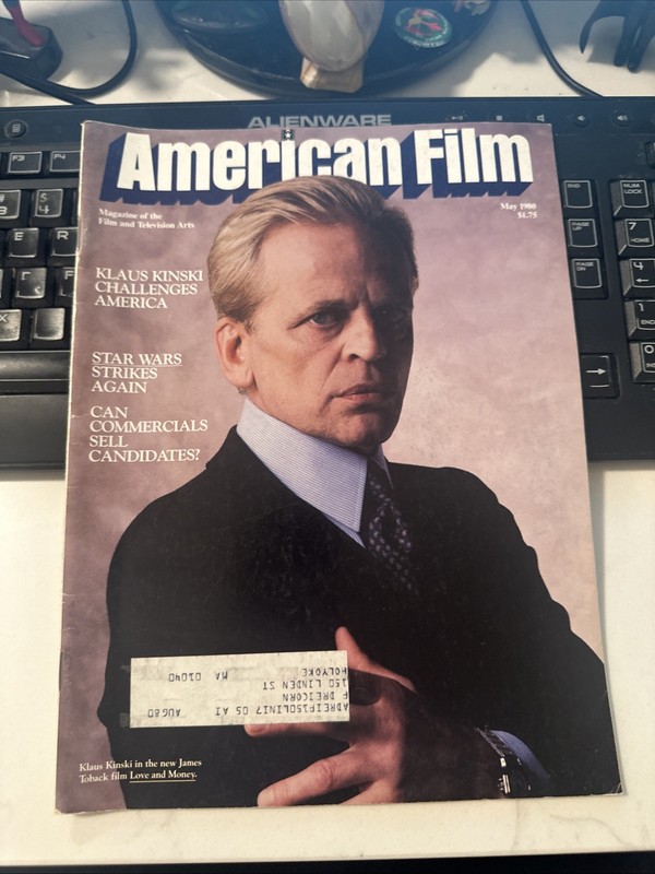 EMPIRE STRIKES BACK MAY 1980 AMERICAN FILM MAGAZINE KLAUS KINSKI BEING THERE