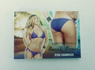 RYAN SHAMROCK ''BEACH BUMS CARD /10'' BENCHWARMER GIRLS OF SUMMER 2025