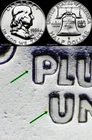 1956 DDR Franklin Half Dollar GEM Proof Uncirculated DOUBLED DIE REVERSE