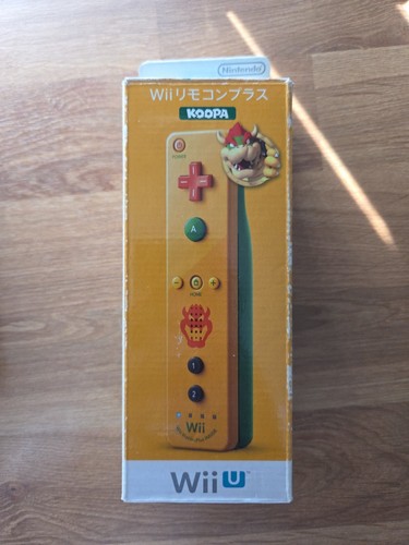 Official Wii Remote BOWSER Nintendo Motion Plus Inside Wii U OEM BOX - Picture 5 of 6