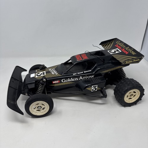 Radio Shack Golden Arrow Dune Buggy RC Car ONLY No Remote/ Charger Vintage 80s - Picture 3 of 9