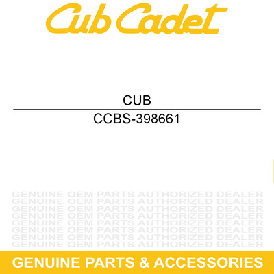 CUB CADET BS-398661 Wiring Harness Z Force 48 Wide SWE E Cut 945 933 930 528 R