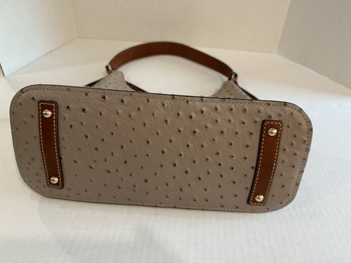 Dooney & Bourke Strauß Hobo elegante Schultertasche 348 $ italienisches Leder BOSTR2326 - Bild 8 von 23