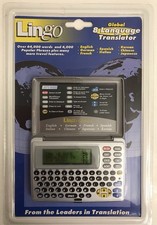 LINGO GLOBAL TR-800A 8 Language Translator 64K WORDS 4K PHRASES CONVERTOR NEW