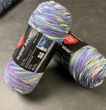 Red Heart Super Saver Yarns Monet Multi-Color, 100 Acrylic, 5oz, 236yds, 2 pack