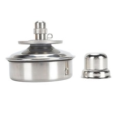 < Alcohol Lamp Burner 304 Stainless Steel Explosion Proof Leakproof Metal Alco >