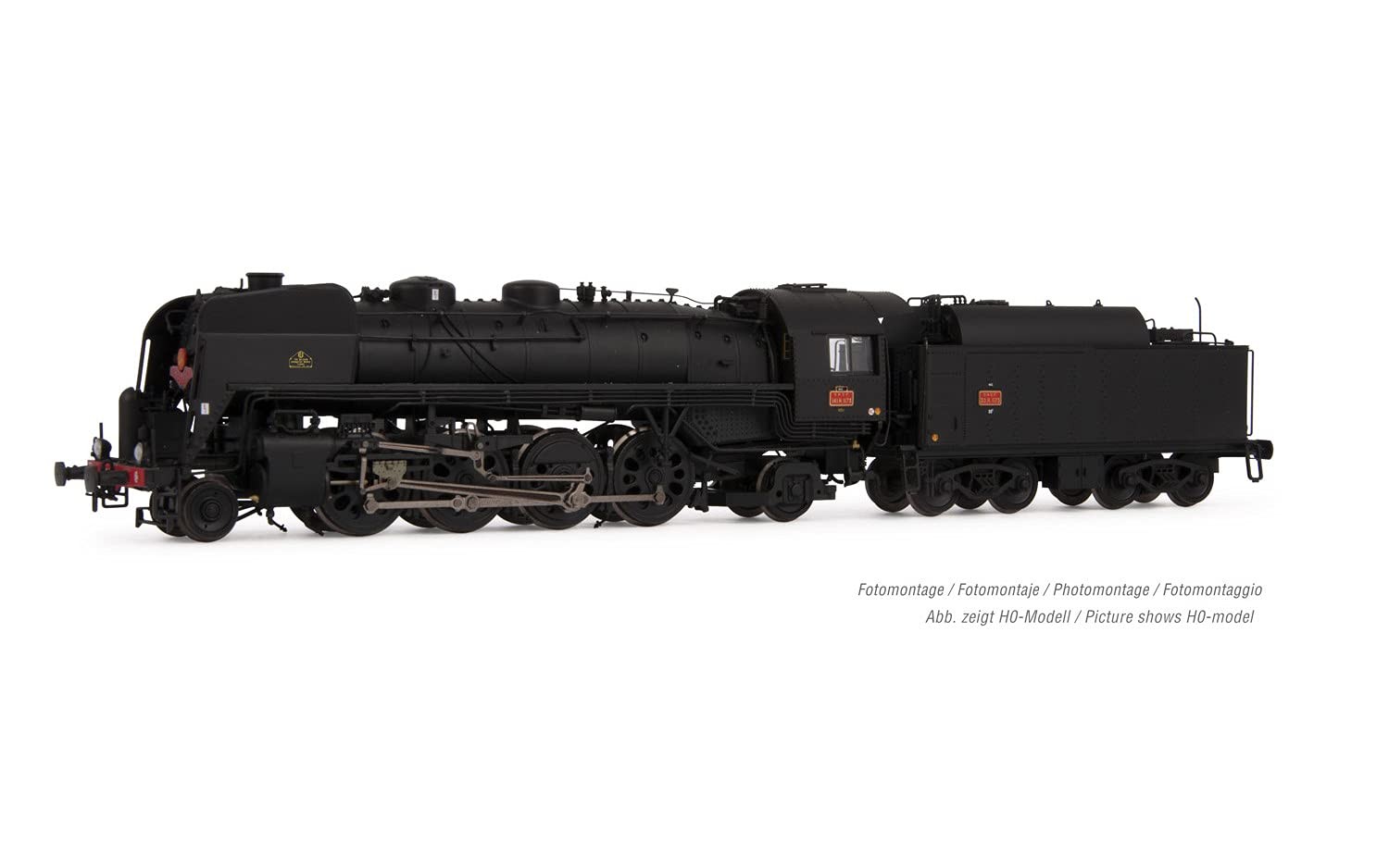Jouef SNCF, 140 C 70 + tender 18B 64, черный, звук DCC