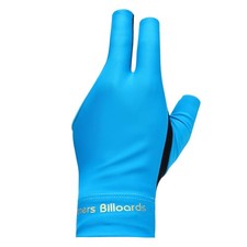 Pool Glove Left Hand 3 Finger Breathable Non Slip 20  8 cm, blue