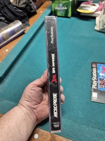 Playstation 1 PS1 X-Com UFO Defense Long Box CASE AND MANUAL ONLY NO GAME