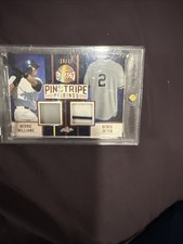 2024 Leaf Bronx Legacy Derek Jeter Bernie Williams Pinstripe Pairings /45 Relics