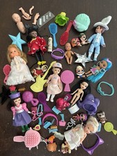 Huge Mixed Doll Lot Dolls Accessories Clothes Shoes Brushes Vintage Modern