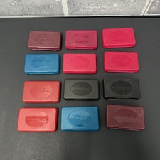 Lot Of 12 Official Nintendo DS Cartridge Game Carrying Cases - Misc Colors