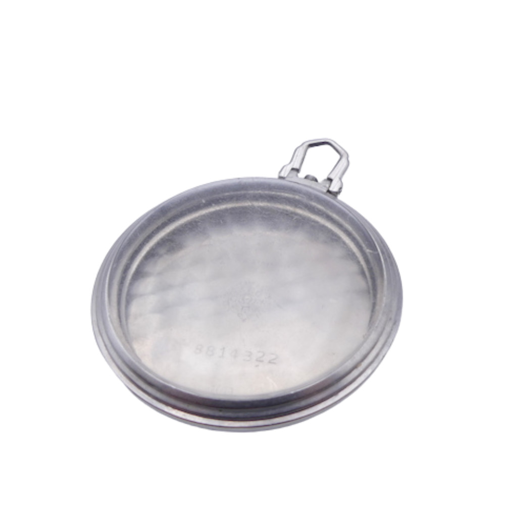 Boîtier Omega 37.5 acier pour montre de poche au style dandy chic