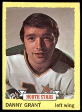 1973-74 TOPPS DANNY GRANT - MINNESOTA NORTH STARS #161  VG/EX
