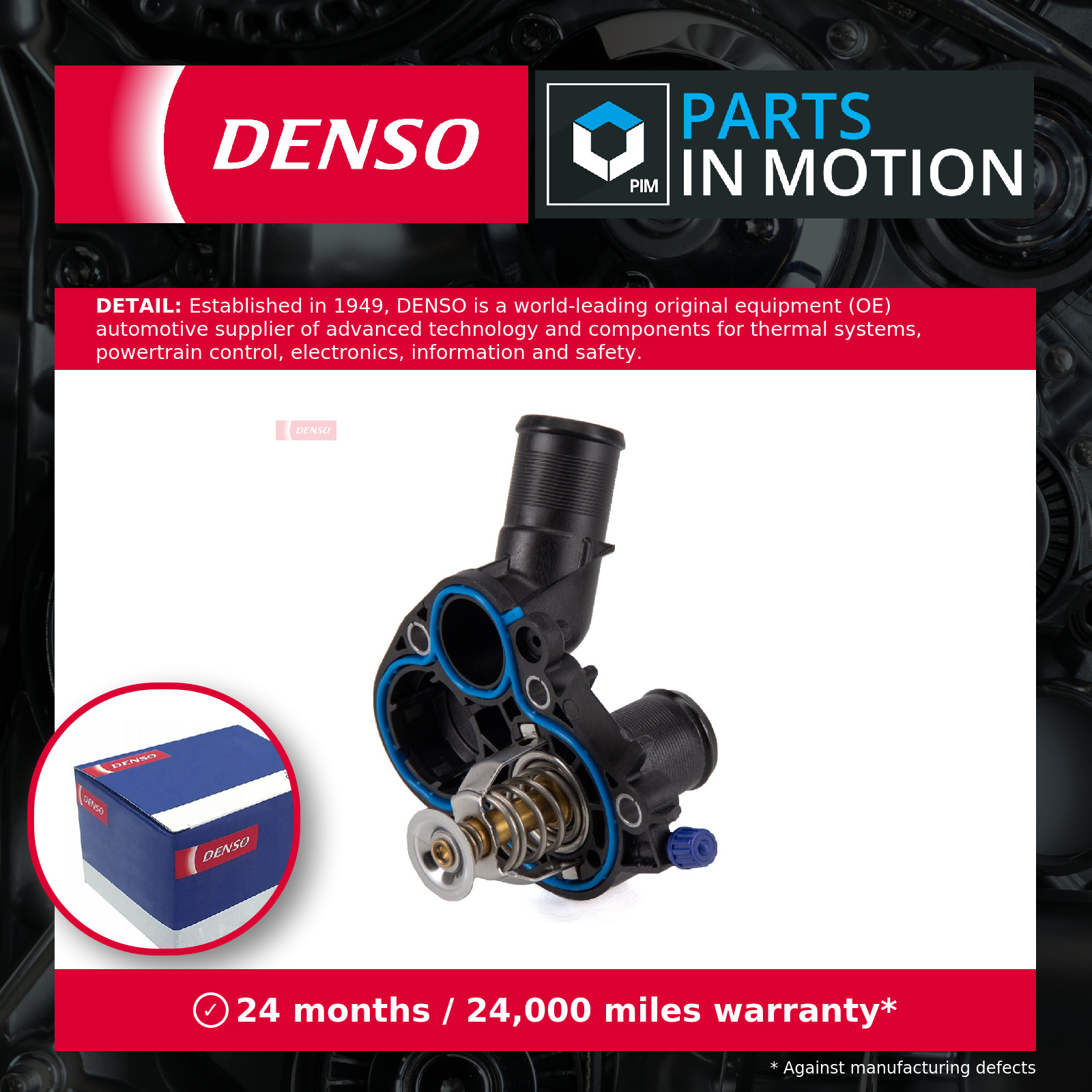 2x ✅Fits DENSO DTM83897 thermostat PEUGEOT 208 I ⭐UK Seller⭐ - Image 10