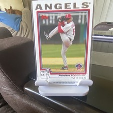Topps 2004 Francisco Rodriguez Los Angeles Angels Card #77 Rookie MLB Baseball. rookie card picture