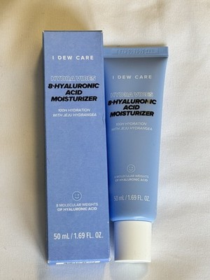 I Dew Care Hydra Vibes 8-Hyaluronic Acid Moisturizer 50ml / 1.69 oz Vegan NEW