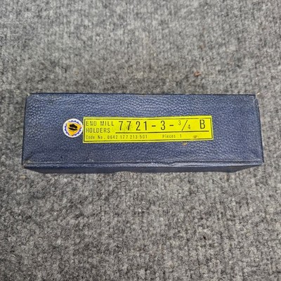 Bison End Mill Holder 7721 3-3/4 B Poland made