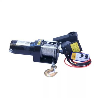 Electric Winch 12v Off-road Vehicle Trailer Self-rescue Truck Tractor