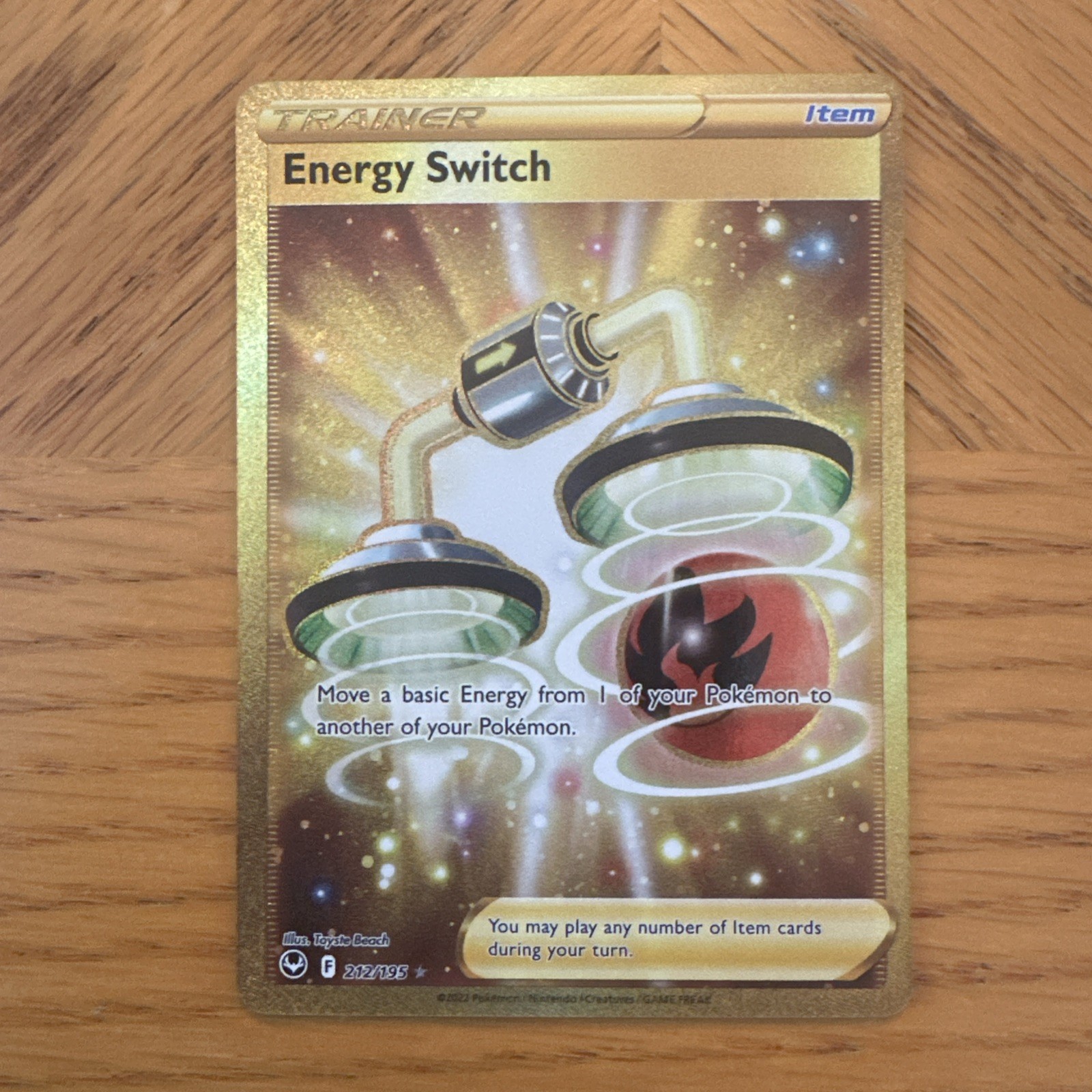 Energy Switch 212/195 - Sword & Shield Silver Tempest - Pokemon TCG
