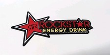 Rockstar Energy Decal Red Sticker Official 6.5x3.25 Inches Approx Rockstar Energy Decal Red Sticker Official 6.5x3.25 Inches Approx