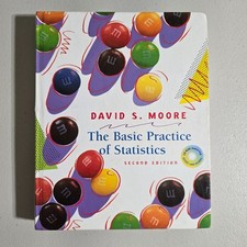 The Basic Practice of Statistics By David Moore - Hardcover + CD