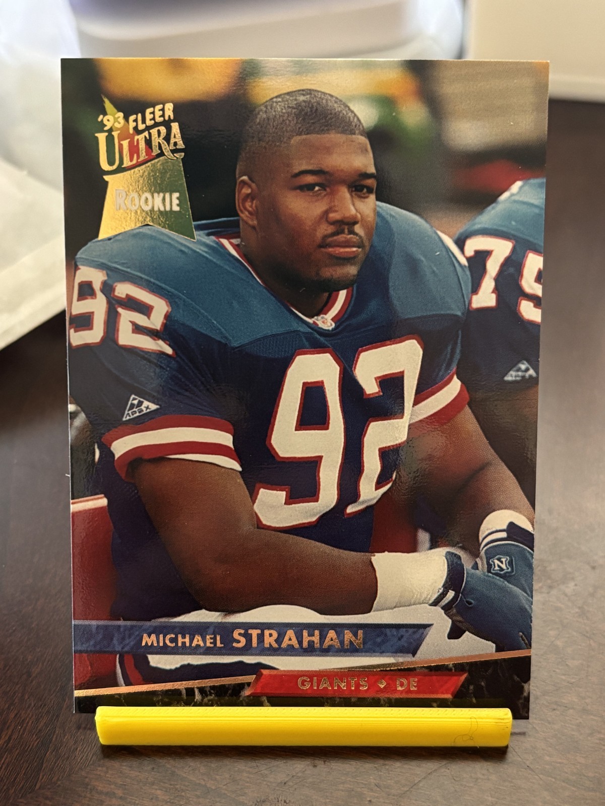 1993 Fleer Ultra Michael Strahan Rookie RC #331 New York Giants HOF