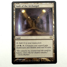 Vault of the Archangel 158/158 Dark Ascension Orzhov MTG Land Magic
