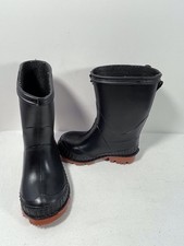 Never Worn Toddler Wonder Nation Black Rain/Chore Boots Size 5