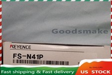 KEYENCE FS-N41P Fiber Optic Sensors FSN41P New In Box One Free Shipping