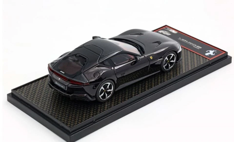 Ferrari 12Cilindri Coupe Nero Purosangue 1:43 BBRC299G BBR MODELS - Immagine 2 di 3